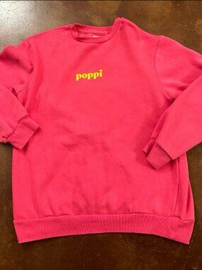 Poppi Forever Icon Graphic Sweatshirt Size Medium